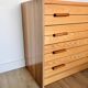 Commode rétro bois