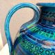 Bitossi ceramic vase or jug, Aldo Londi, Rimini blu.