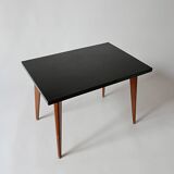 Vintage coffee table design 1960 1970 in wood and formica 60s 70s