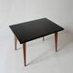 Table basse vintage design 1960 1970 en bois et formica années 60 70