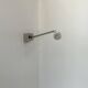 Vintage chrome adjustable wall light, France, 1980