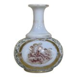 Opal vase Napoleon III - late nineteenth century