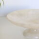 Compotier, flat on alabaster pedestal, 1960