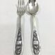 Silver child cutlery, Indochina