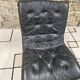 Fauteuil cuir vintage 1970"