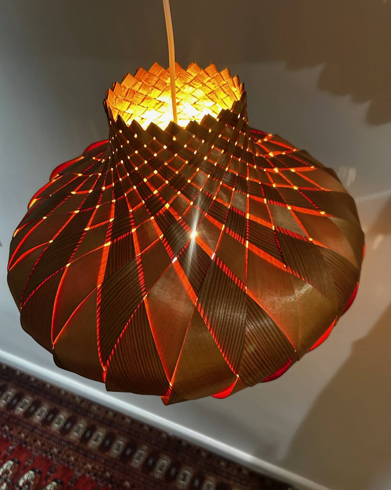 Scandinavian chandelier from the 1960s