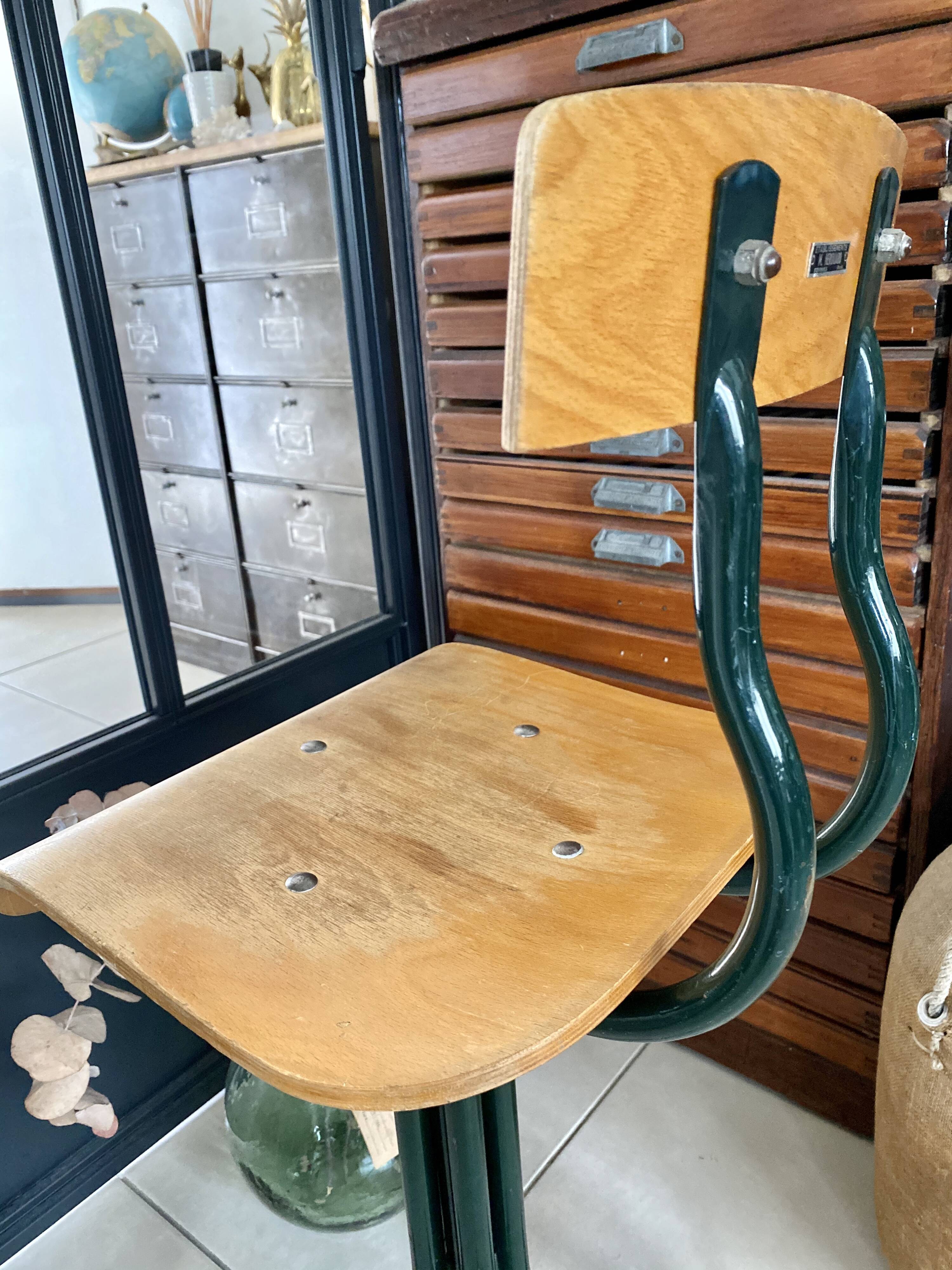 Former industrial workshop chair