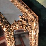 Miroir doré esprit Louis XIV, XIXème
