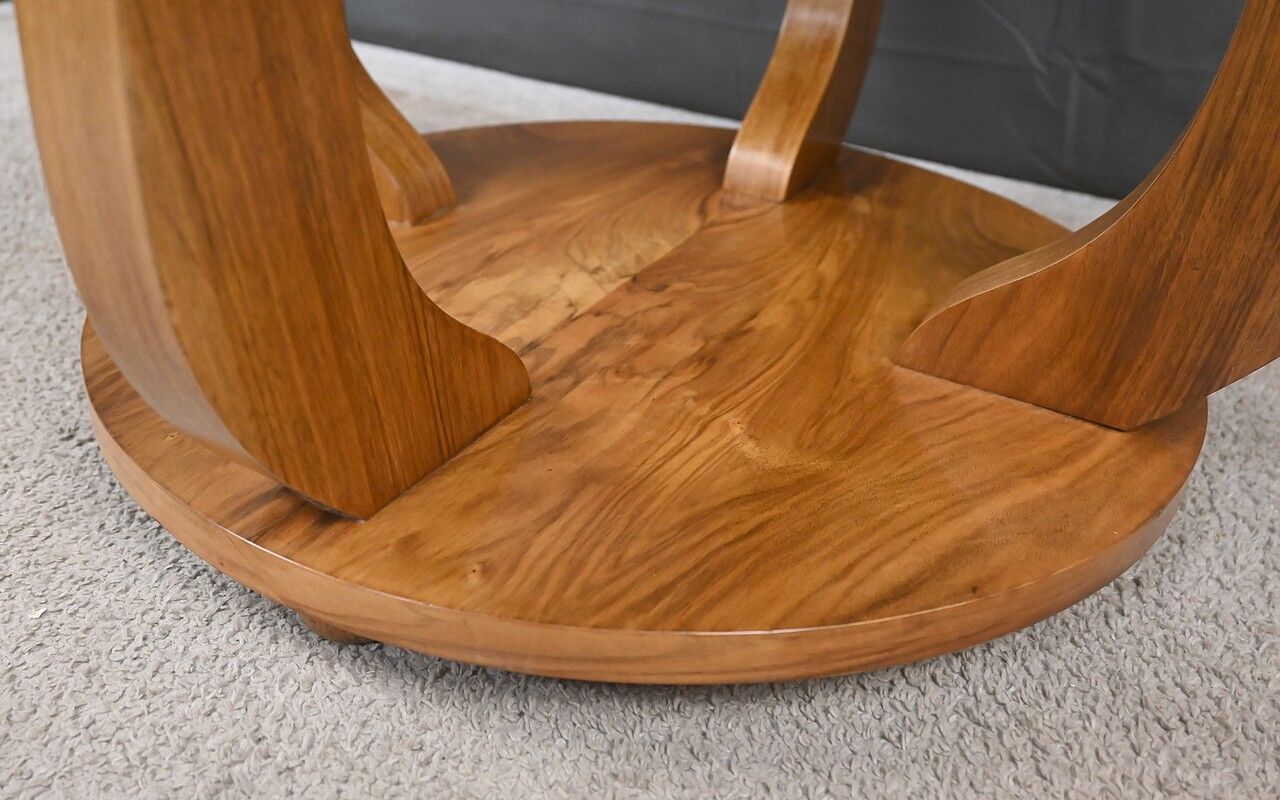 Walnut gueridon, Art Deco – 1930