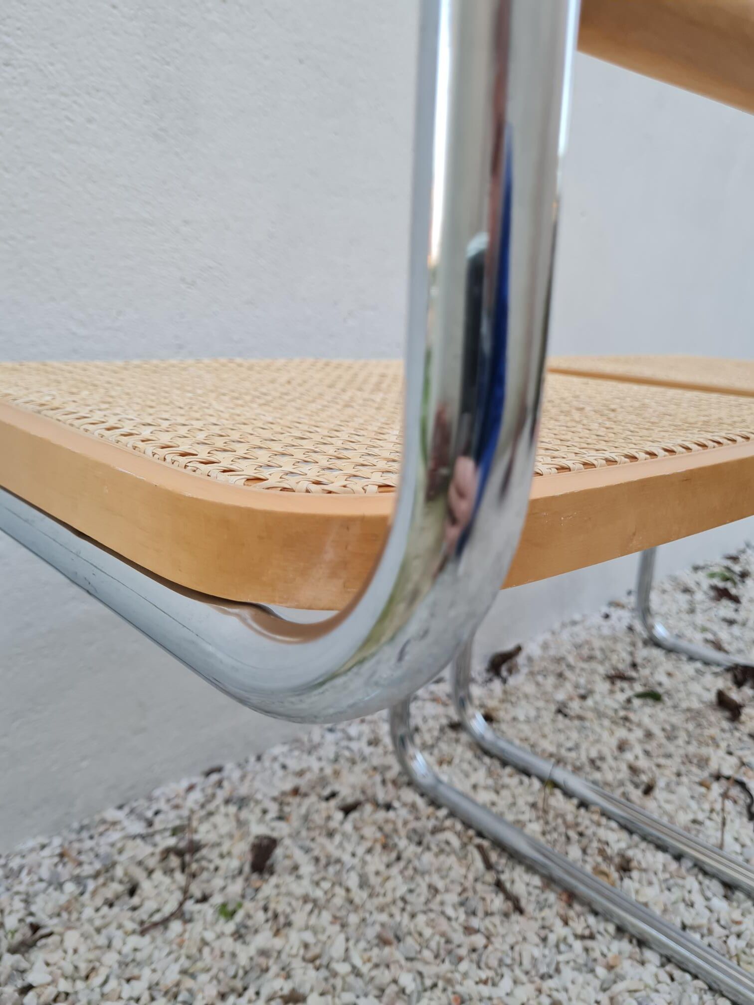 Pair of B32 chairs by Marcel Breuer