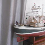 Model of trawler boat - tuna vessel Beti Uskal - telecommande