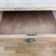 Wooden dining table