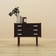 Danish oak veneer chest of drawers, 1980s
