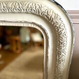 Miroir trumeau ancien Louis Philippe 104 x74