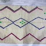 Handmade Moroccan Berber carpet 250 X 150 CM