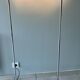 Paire de lampadaires Herstal acier chromé