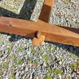 farm table with extensions, solid wood
