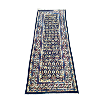 Tapis Persan galerie noué main 95x254cm