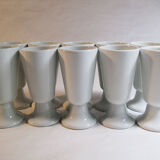 Set of 10 mazagrans tradition cnp france