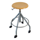 Tabouret industriel d'atelier BAO vintage