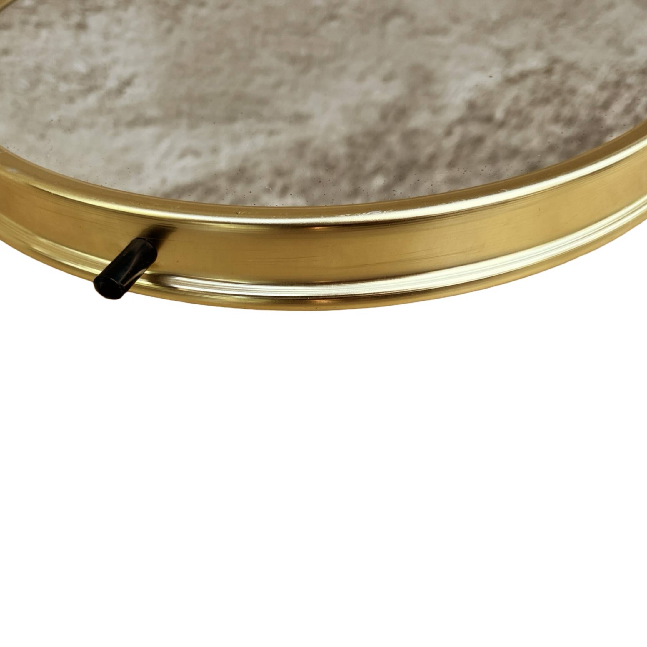 Hollywood Regency style rotating mirrored tray, Germany, 1960s.