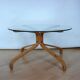 Table basse Vatne Mobler Norvège années 1970