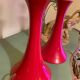 Red tam tam floor lamps