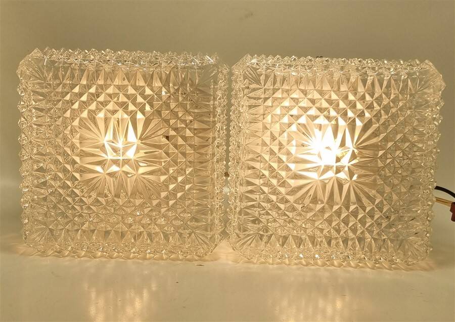 Pair of wall lights