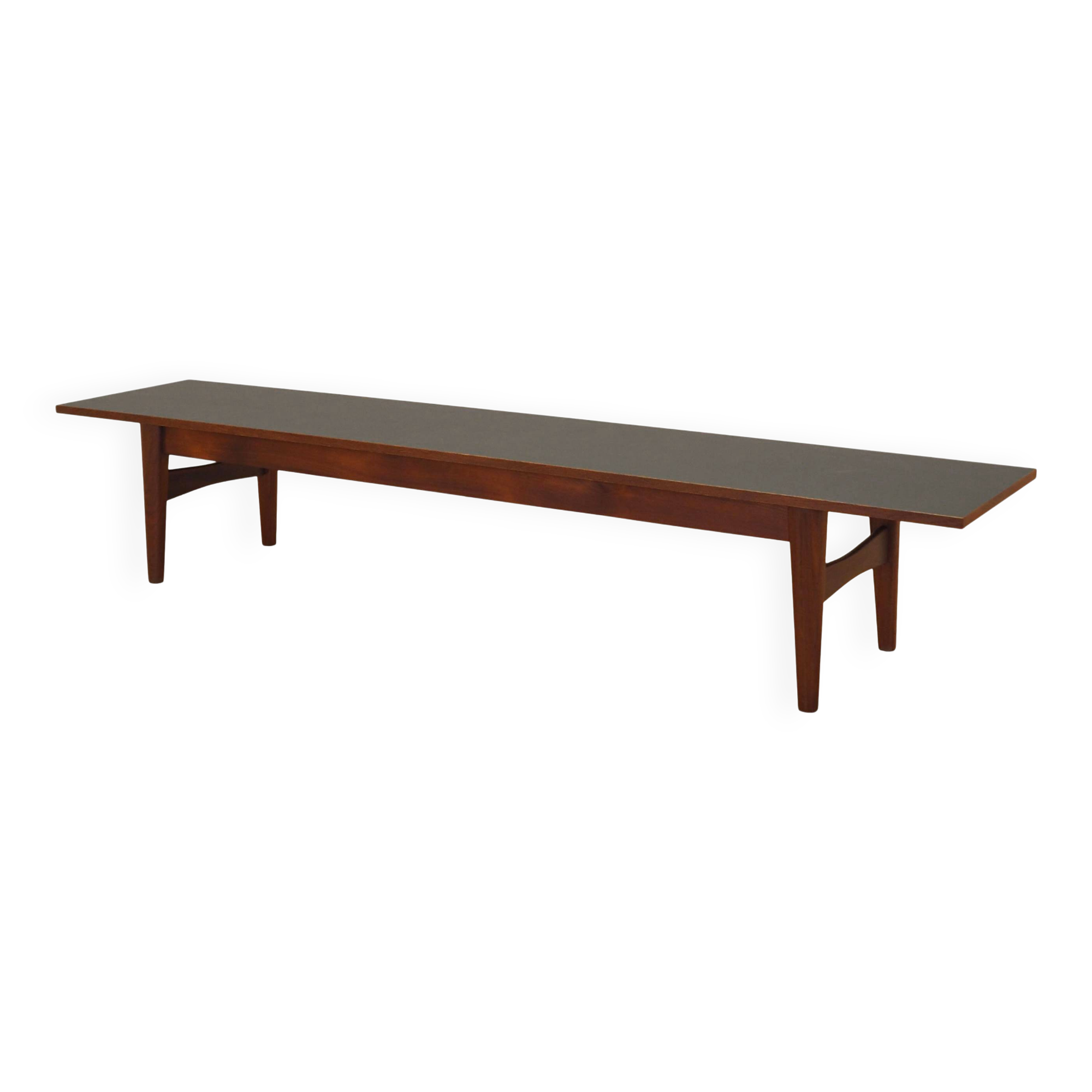 Teak lowboard, Danish design, 1970s, made in Denmark