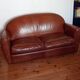 Duvivier leather club sofa
