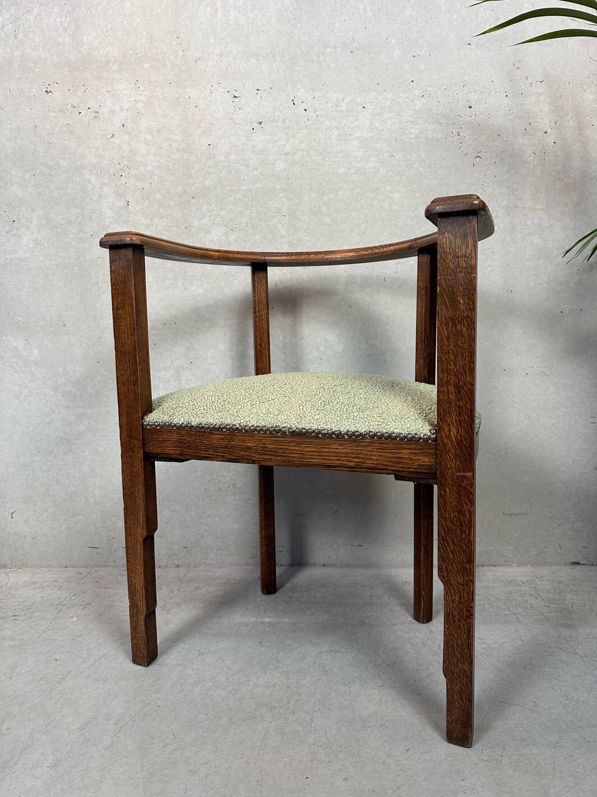 Original art deco chair – oak