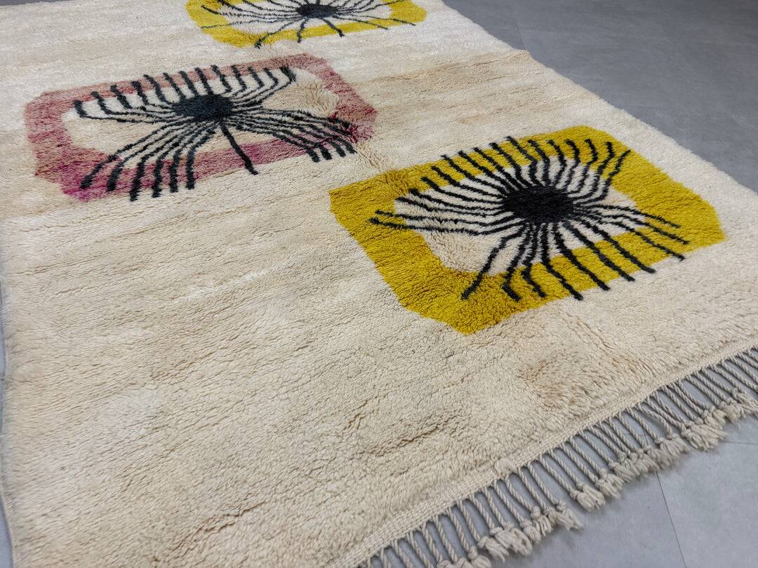 Custom Beni Ourain rug 3/2 m - Moroccan wool rug
