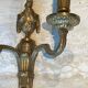 Suite de 4 appliques en bronze de style Louis XVI