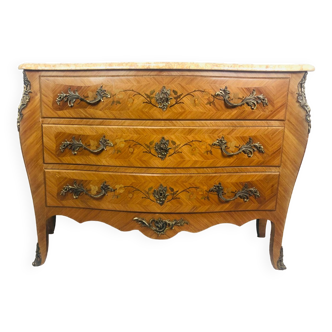 Louis XV style chest of drawers