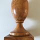 Vintage olive wood lamp