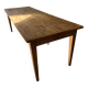 Farm table for 10/12 people.