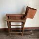 Fauteuil safari à bascule pliant 1950