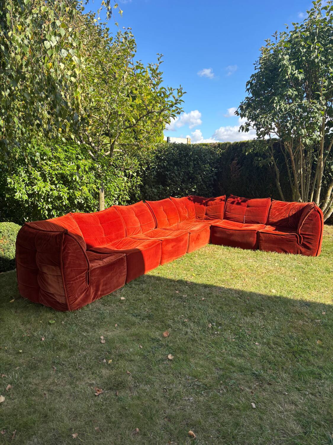 Modular vintage sofa