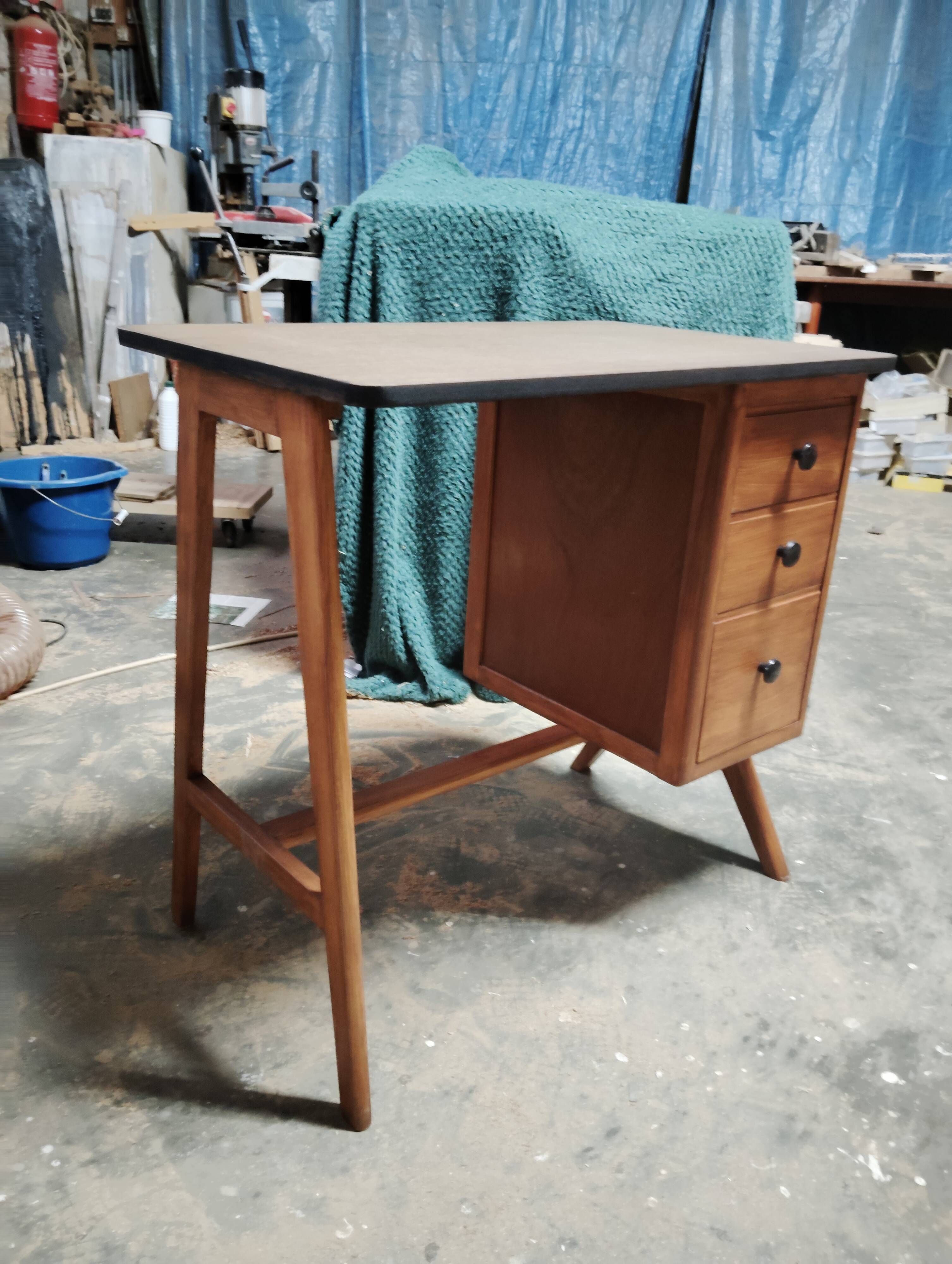 50s Scandinavian-inspired children's desk
