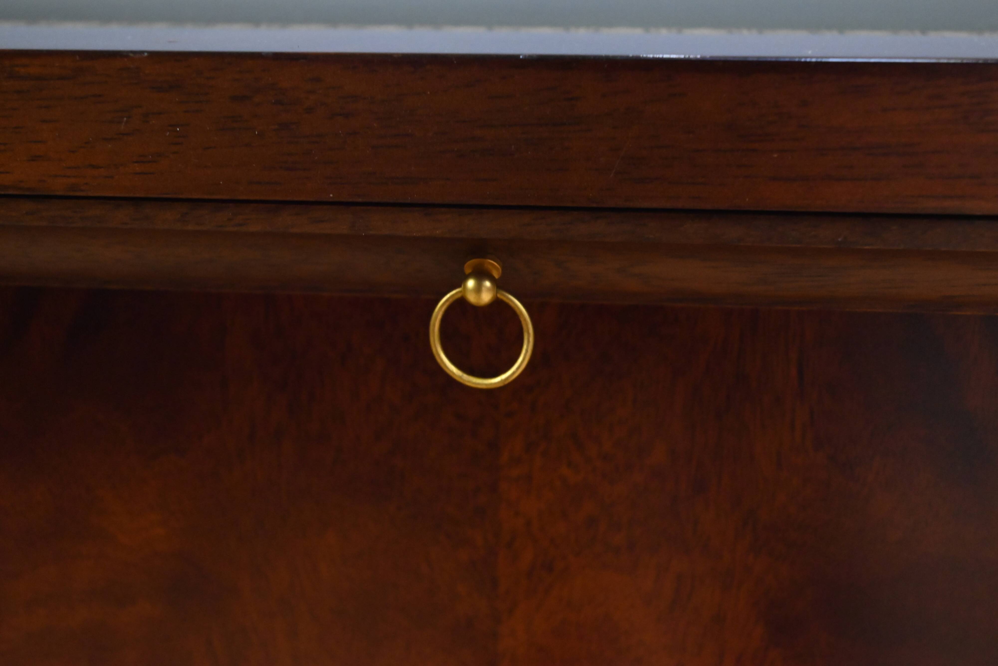 Mahogany desk, Egyptomania style – 20th century
