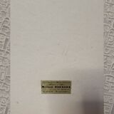 Lithograph, Frédérique Vallet-Bisson, Elegant, 1900s,