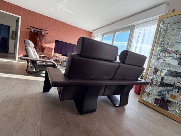 Canapé relax nova cuir cat. 03 roche bobois