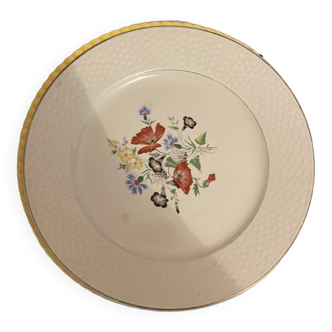 Assiette plate Digoin