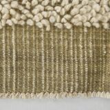 4x7 Army Green & Beige Modern Kilim Rug, 130x215Cm