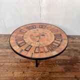 round coffee table Roger Capron Vallauris