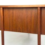 Danish teak desk with drawers, 1960s