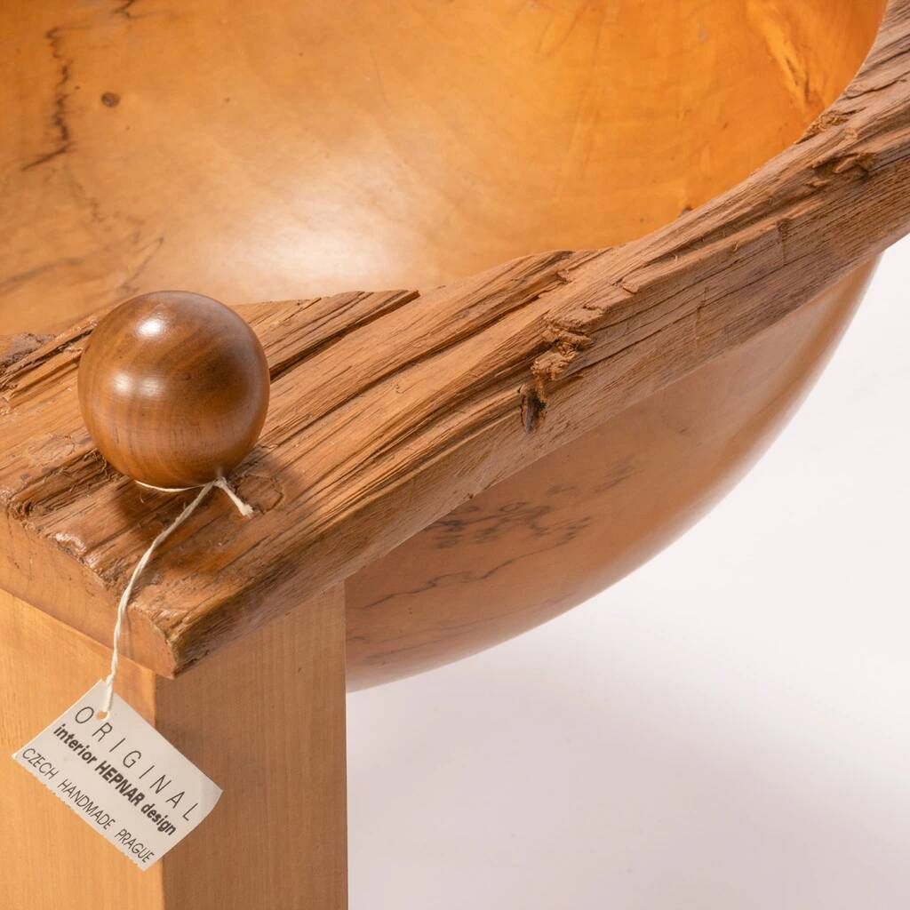 Unique wooden table by Antonín Hepnar