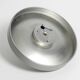 1960s round large Space Age Pop Art aluminum ceiling or wall lamp