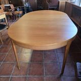 Scandinavian extendable teak table from the 1960s.