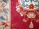 Carpet vintage Chinese art deco done hand 77 x 139cm 1970 s